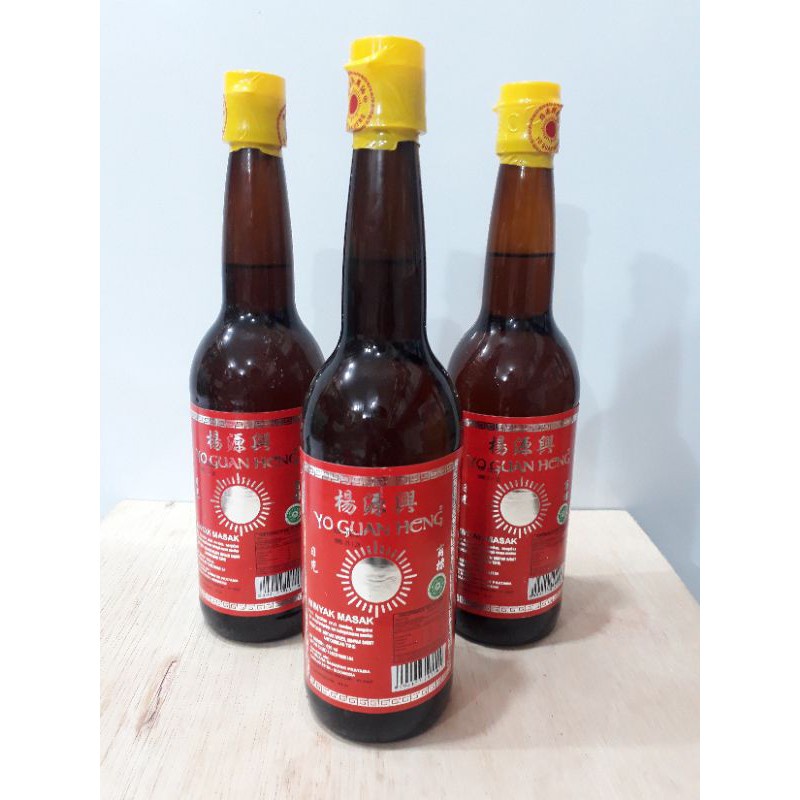 HALAL Minyak Wijen Yo Guan Heng 620ml  BESAR / Sesame Oil / Minyak Wijen Halal Cap Matahari