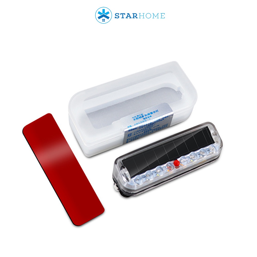 Lampu Strobo Mobil Motor Tenaga Matahari Lampu LED Kedip Solar Strobe Light