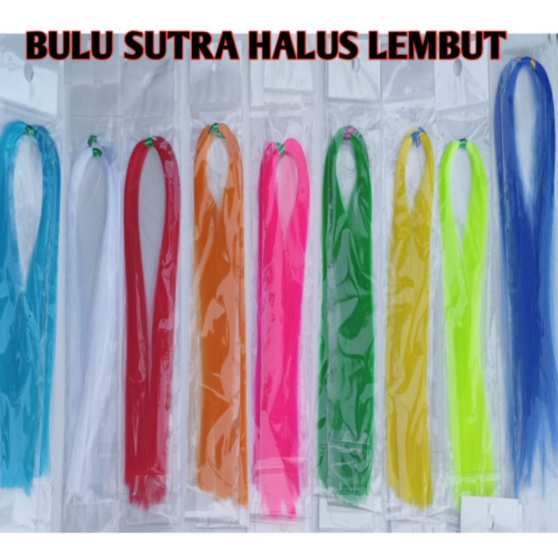 Bulu Assist hoks sabiki|bulu halus bulu kilap bulu sutra bulu pancing