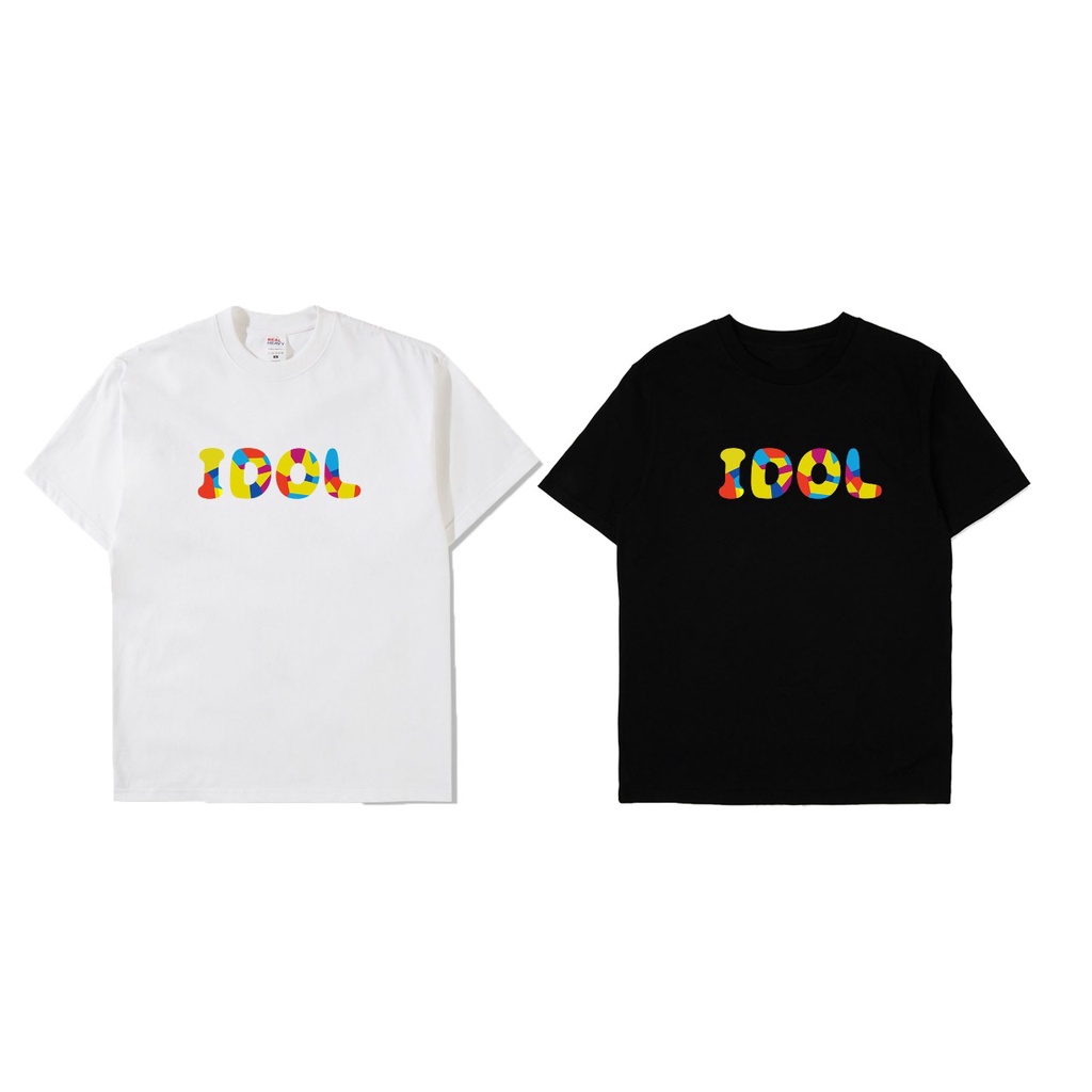 Kaos bangtan idol warna warni