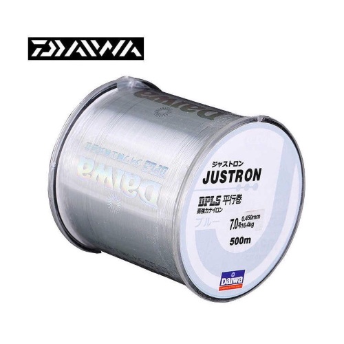 SENAR DAIWA Monofilament Justron DPLS 500M SENAR DAIWA JUSTRON DPLS 500M DAIWA NYLON JUSTRON CLEAR