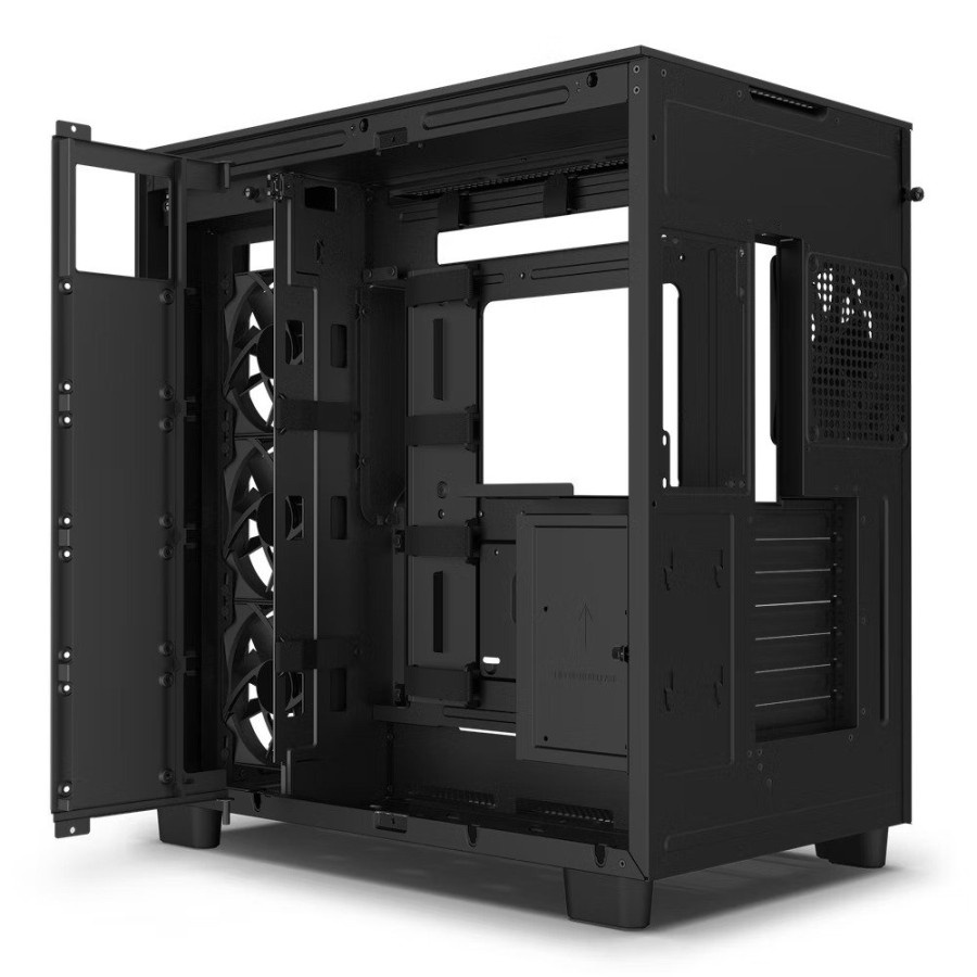 NZXT H9 Flow Black - ATX Mid Tower Airflow Case