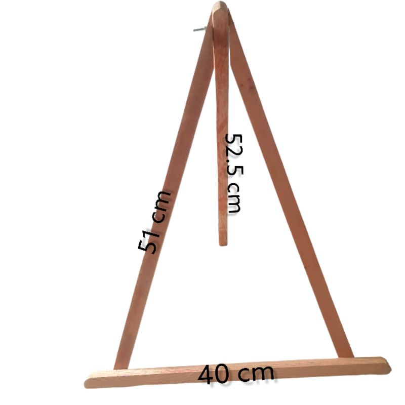

Easel Stand Lukis Canvas 40 cm Sandaran Kanvas Kayu Display Pigura