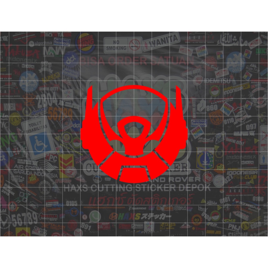 Cutting Sticker Bigetron Ukuran 6 Cm Untuk Motor Mobil