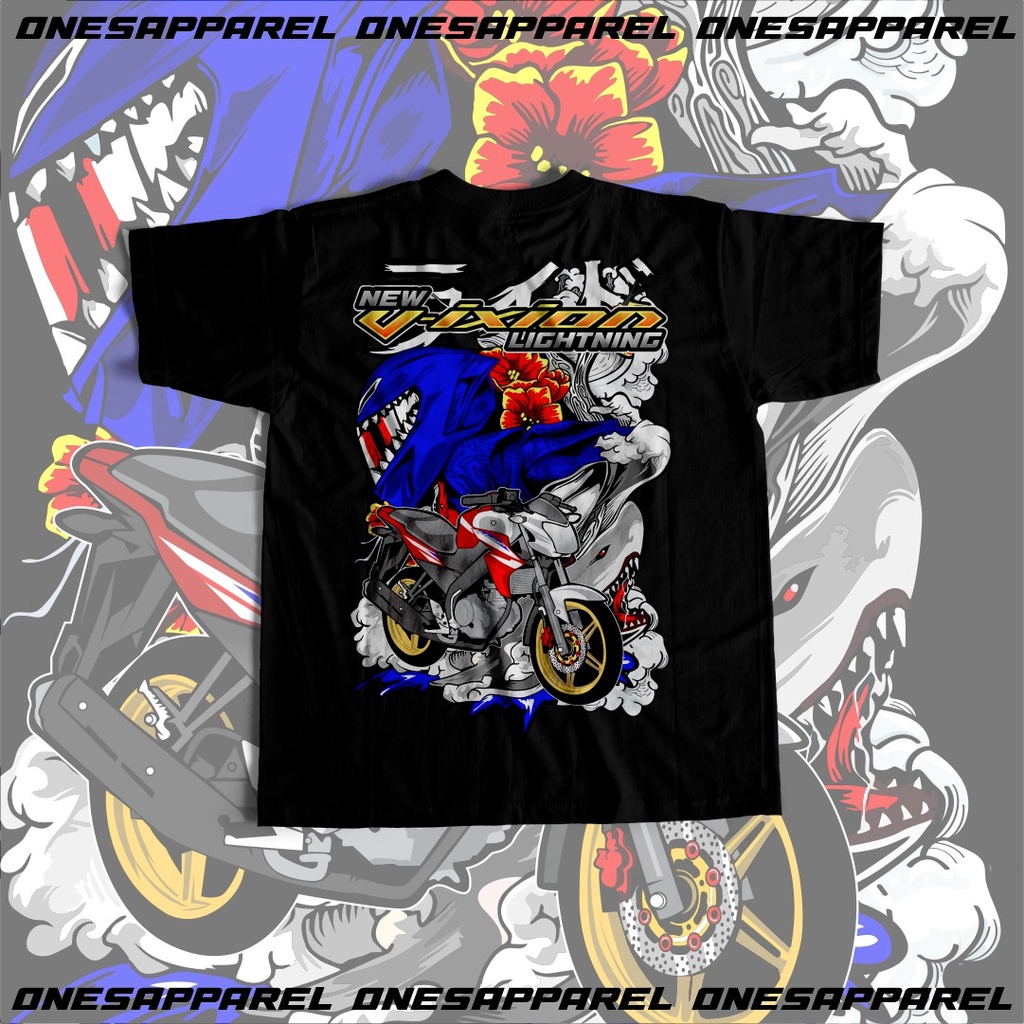 Kaos Motor Pria Wanita Yamaha Vixion NVL NVA