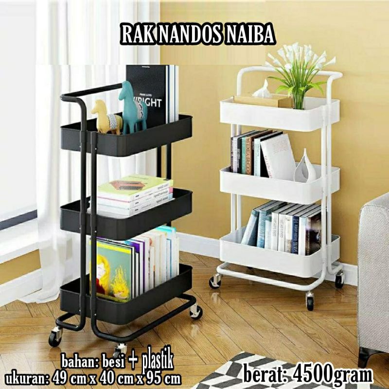 rak nandos naiba 3 tingkat