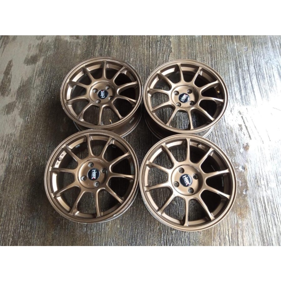 Velg Mobil Bekas Ring 16 ZECO HSR R16 Lebar 7 lubang 4X100 ET40