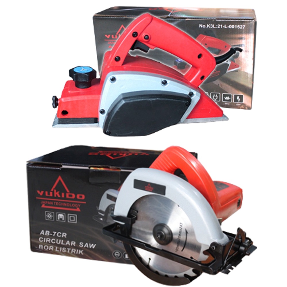 PROMO PAKET TUKANG KAYU!!! Mesin Serut + Mesin Circular Saw + Mesin Bor 10mm