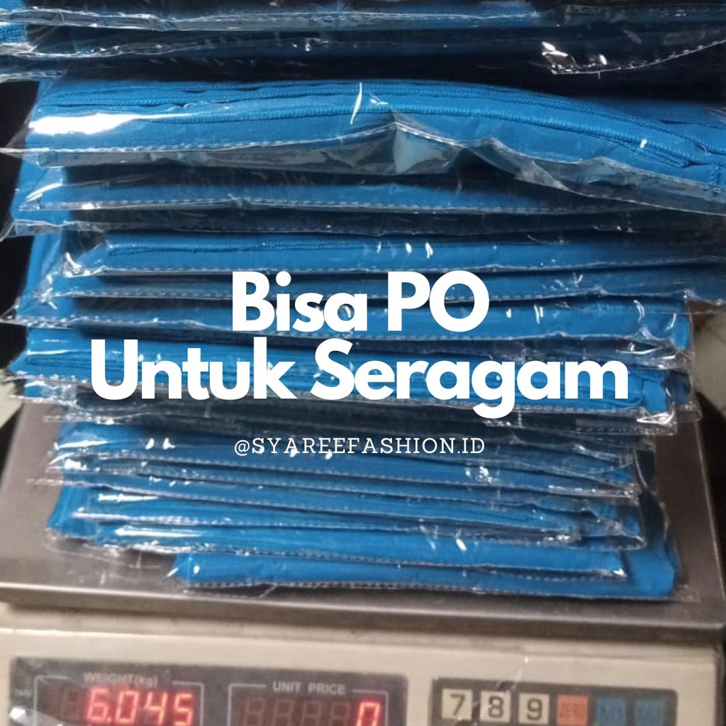 Alifa 130 | BEST SELLER ORIGINAL Jilbab Segi Empat Syari Hijab Syar i Neci Panjang Lebar Jumbo Tebal Polos Murah Bahan Wolfis atau Wolpeach Grade A By Syaree Fashion Rekomendasi Ustadzah Oki Setiana Dewi OSD Ukuran 130x130