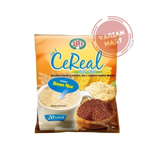 

[BEST SELLER] Super Cereal Brown Rice / Instant Cereal / Beras Merah