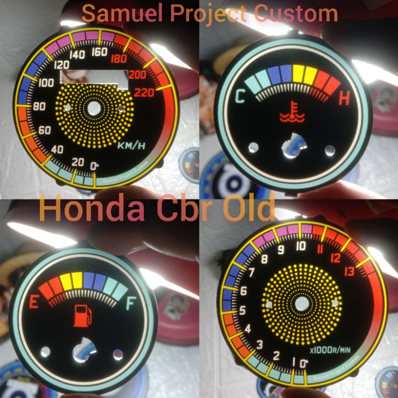 papan panel speedometer honda cbr 150 old custom