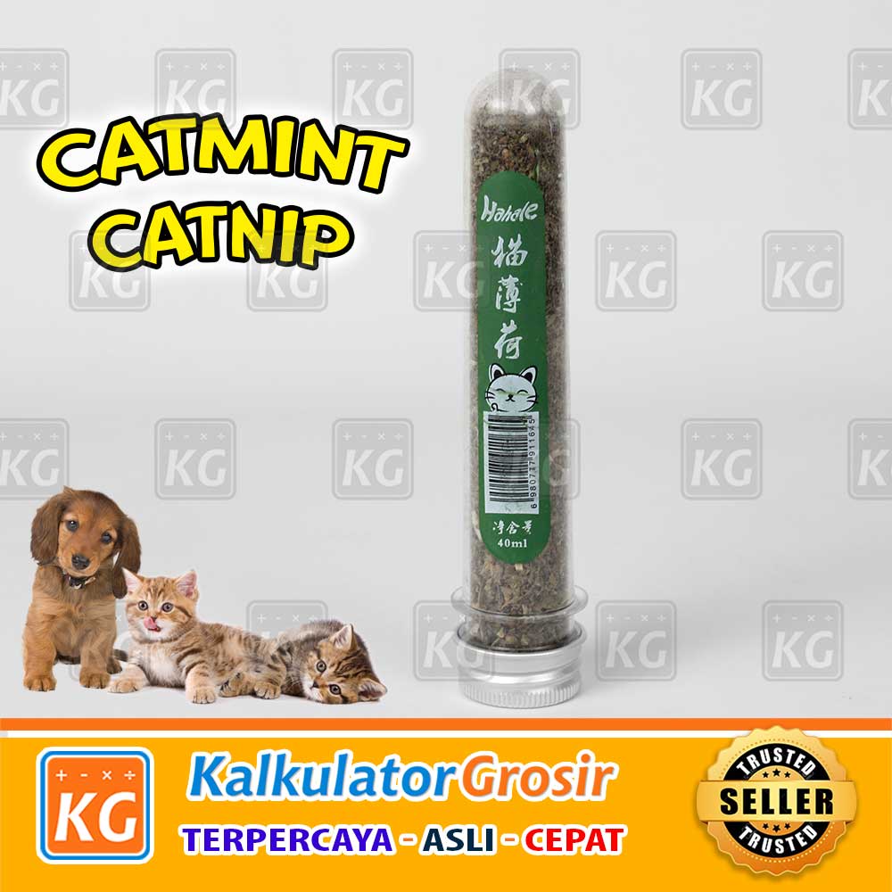 Catnip Cat - Catnip Refill Catnip Serbuk Alami Natural POWDER BIKIN FLY Kumis Kucing TUBE 40ml