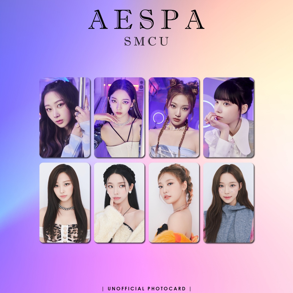 UNOFFICIAL PHOTOCARD AESPA SMCU EXPRESS SMCU PALACE SMTOWN