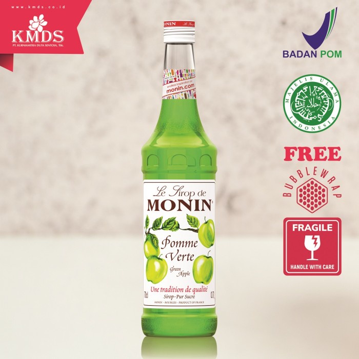 

MONIN GREEN APPLE SYRUP 70 CL 700 ML