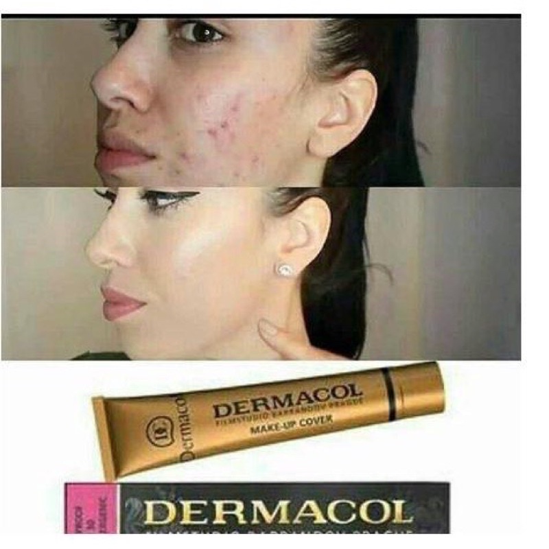 DERMAC0L MAKE UP COVER SPF 30 WATERPROOF / COVERAGE MAKEUP FOUNDATION termurah promo cod Cs1