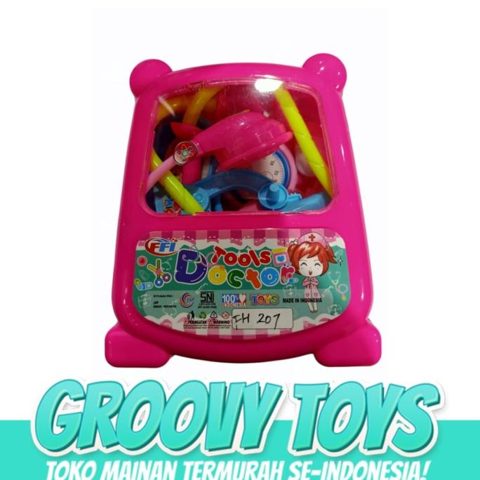 Mainan Anak Dokter Koper Kecil - Doctor Set Suit Case FH 207