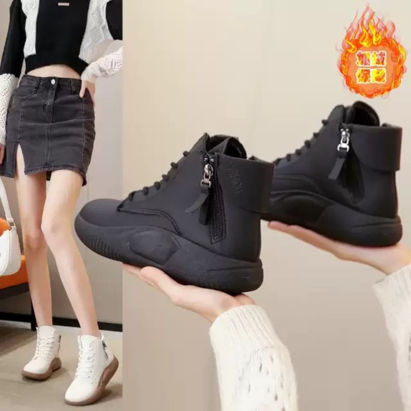 SN5898 - Sepatu High Waist Fashion Wanita Terbaru