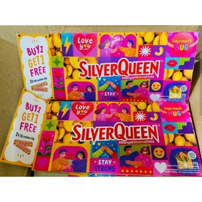 

SILVER QUEEN PACK 2x58gr