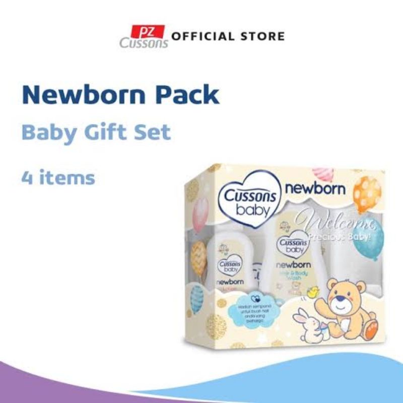 Cussons Baby Premium Newborn Princess Gift Box Set - Cussons New Born Gift Pack Set - Cusson Kado Bayi Baru Lahir - Hadia Bayi