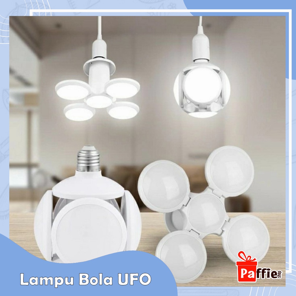 Lampu Bola UFO Foot Ball Lamp Led Serbaguna Elektronik Rumah Listrik Football Lamp