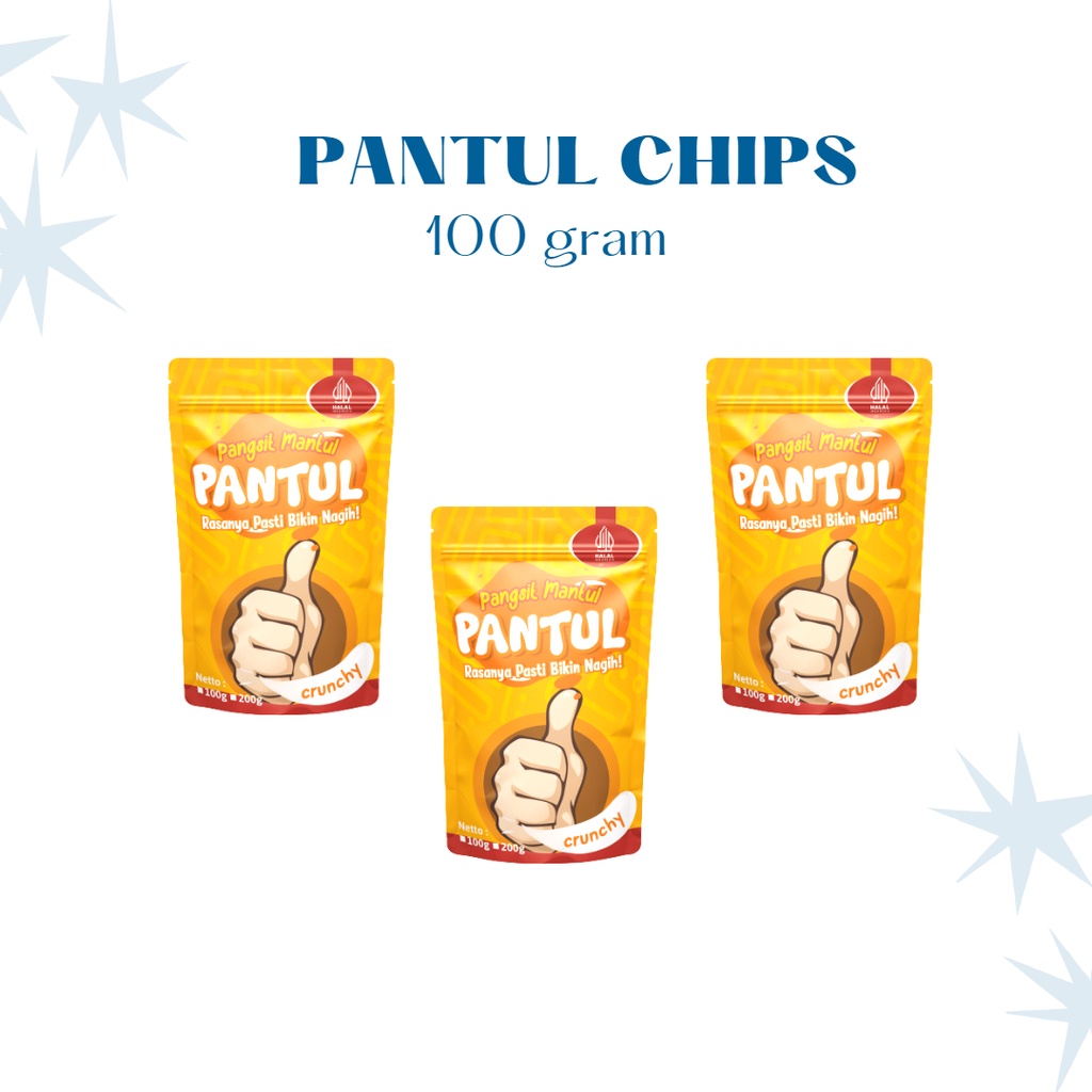 

100gr KERIPIK PANGSIT MANTUL/PANTUL CHIPS