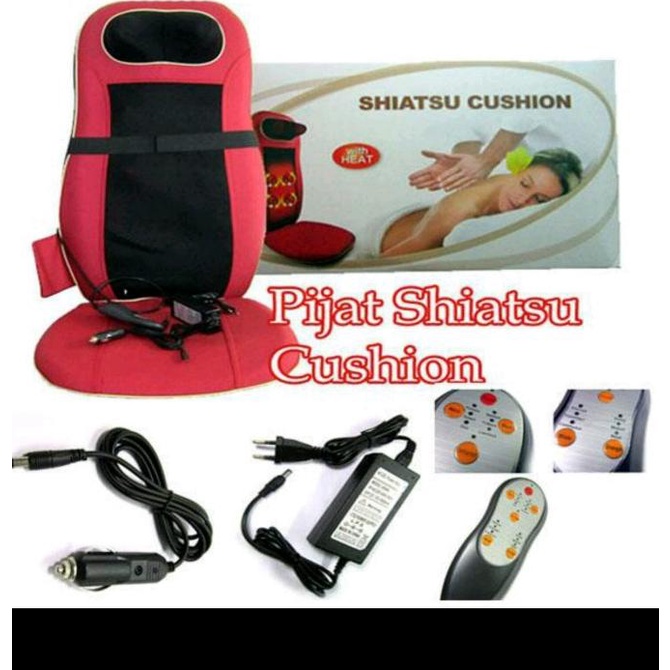 Promo kursi pijat shiatsu mobil cushion Kneading kursi pijat rumah kantor