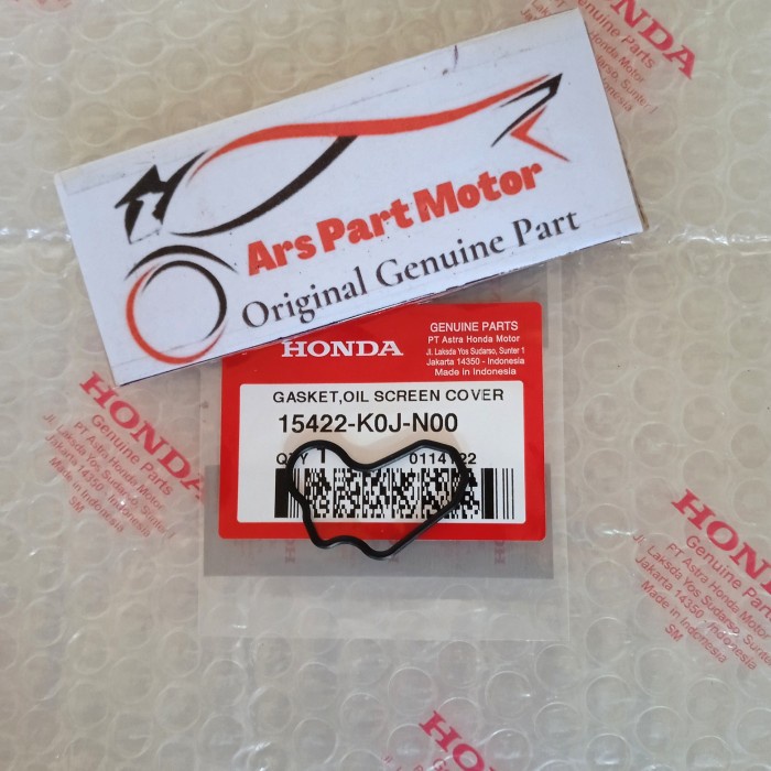 <<<<<] KARET GASKET OIL SEAL ORING TUTUP FILTER OLI GENIO BEAT SCOOPY 2022