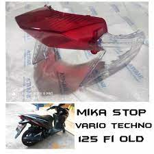 kaca/mika lampu belakang honda vario techno 125 old mika stop vario 125 old mika stoplamp vario tech