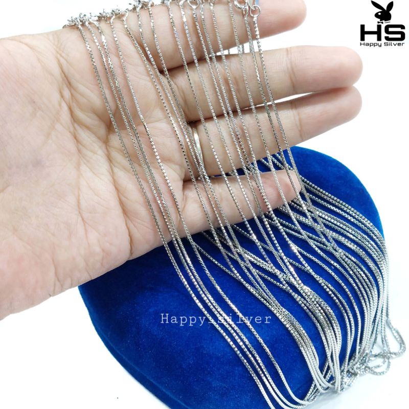 kalung pendek / kalung anak perak asli silver 925 lapis emas model itali - perhiasan perak asli- kal