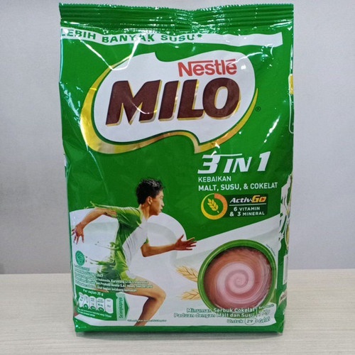 

MILO 3 IN 1 900GR | MINUMAN COKLAT GURIH ENAK BERLEMAK