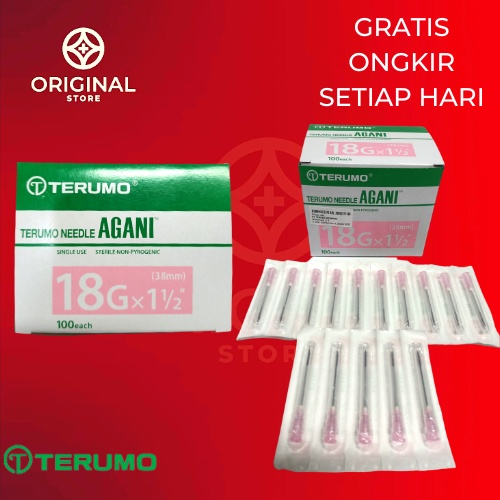 NEEDLE AGANI JARUM SUNTIK AGANI - TERUMO