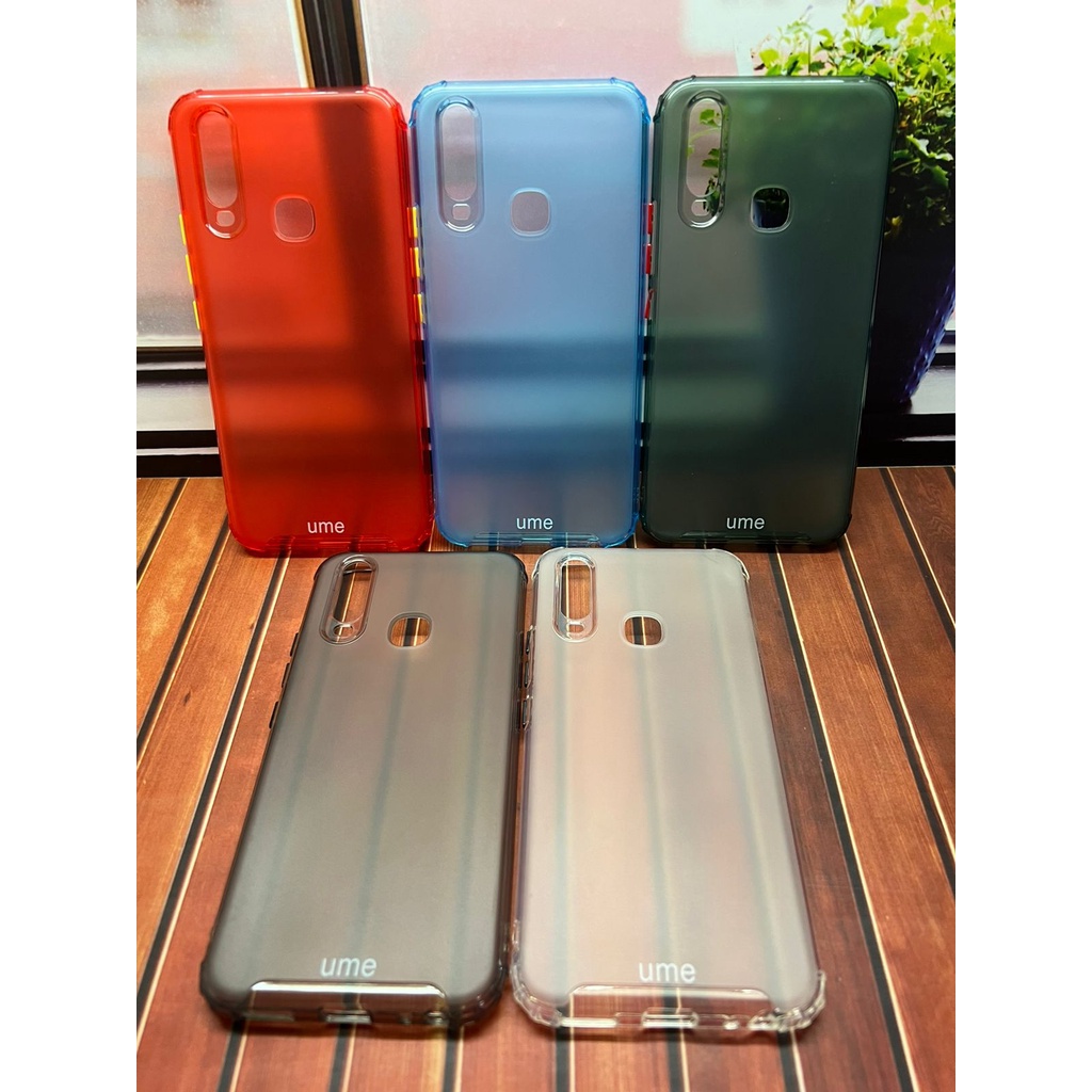 VIVO Y12 CASE SILIKON UME TPU MATTE RAINBOW UNIQUE