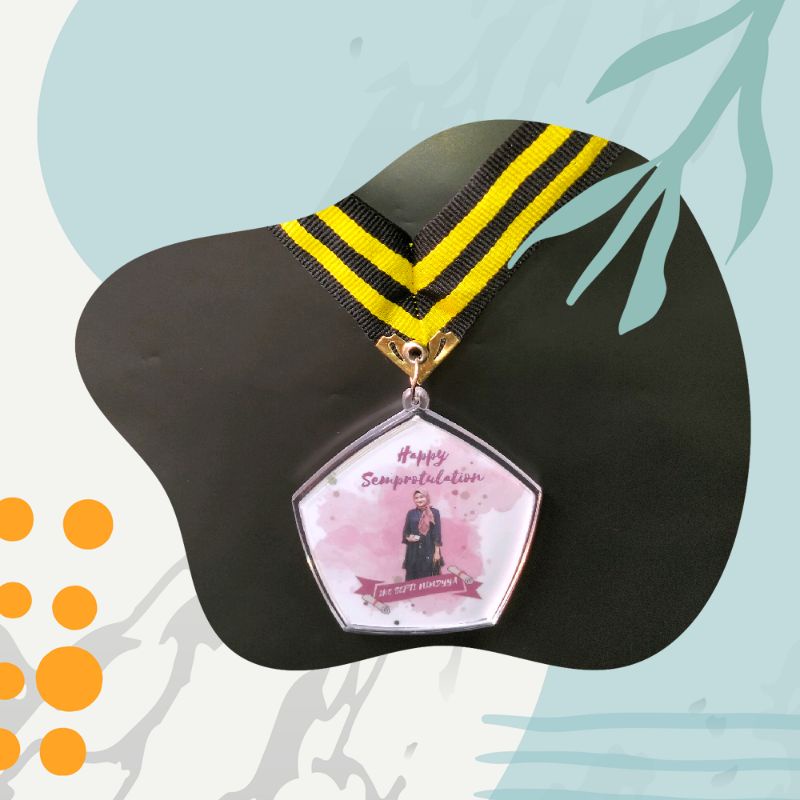 Medali Akrilik - Medali Custom - Kado - Hadiah Spesial