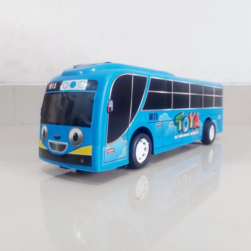 Mainan Mobil Bus Toya Murah - Mobilan Bis Dorong Anak Laki Cowok