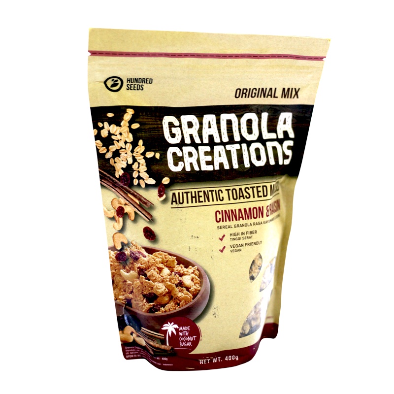 

Creation Granola Cinnamon Raisin 400Gr