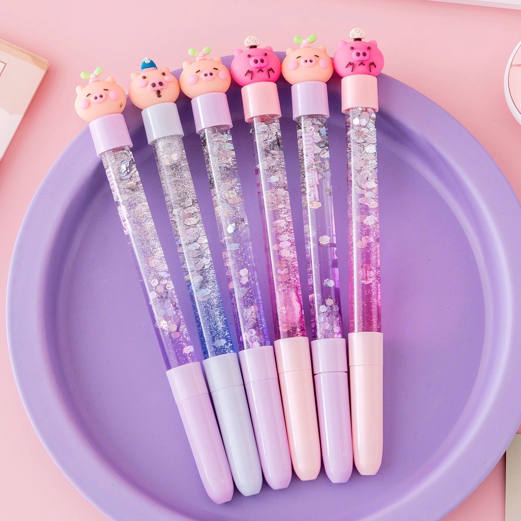 

[ F.C] Pulpen Glitter Air Karakter Uni Imut & Lucu - JT0015