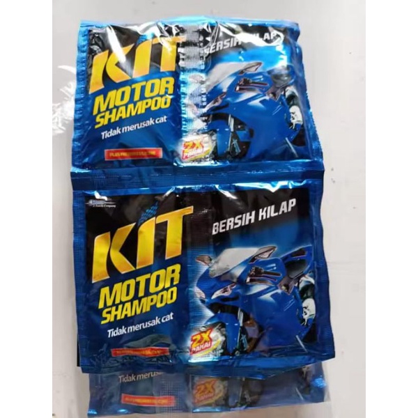 (15mlx24pcs)Kit Shampo Motor Mobil Sachet Renteng Hanger Asli Original Murah