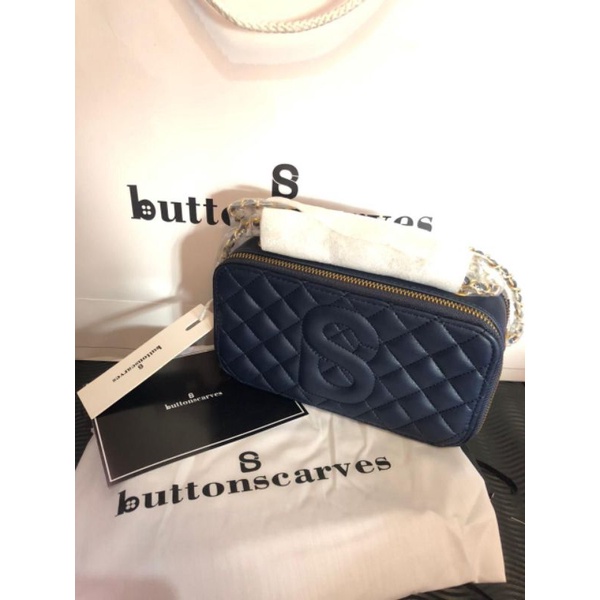 Buttonscarves - Yura Navy