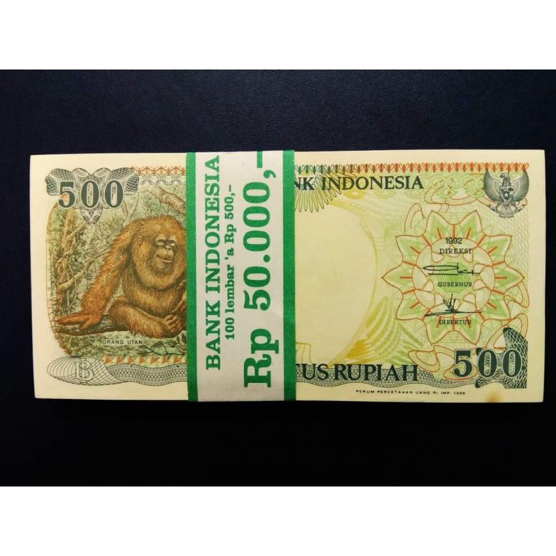 Uang Kuno 500 Rupiah monyet (asli)