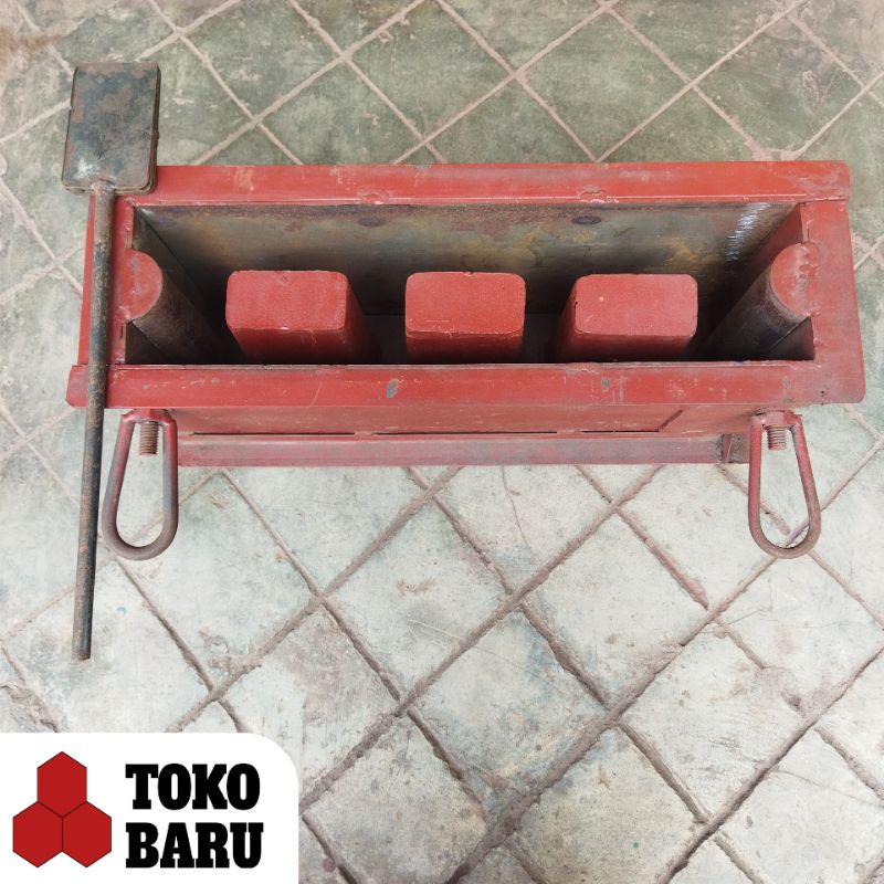 Cetakan Batako Manual Lubang Uk.10×20×40 cm