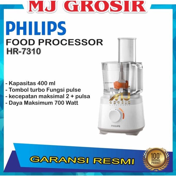 PHILIPS FOOD PROCESSOR HR 7310 PENGGILING DAGING BUMBU HR-7310