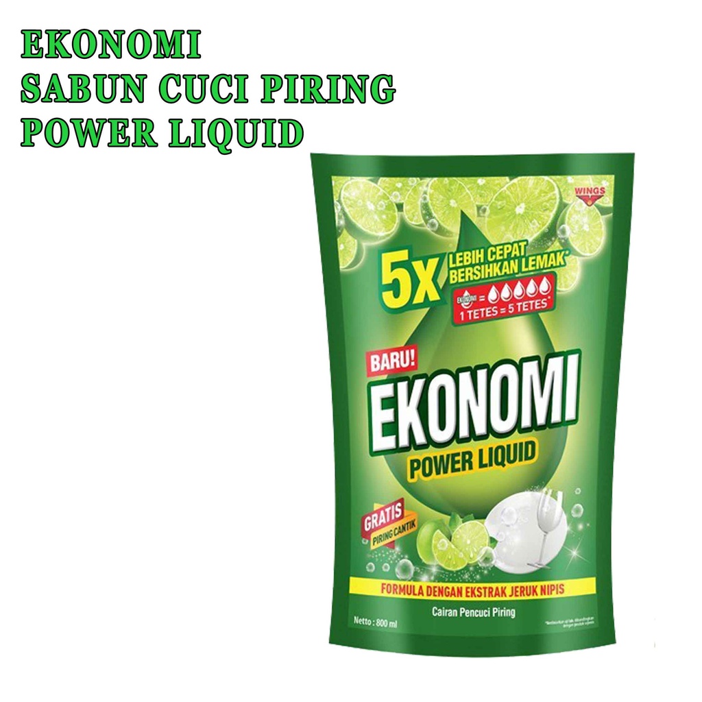 sabun cuci piring * Ekonomi * Cairan cuci piring * Power Liquid* 650ml