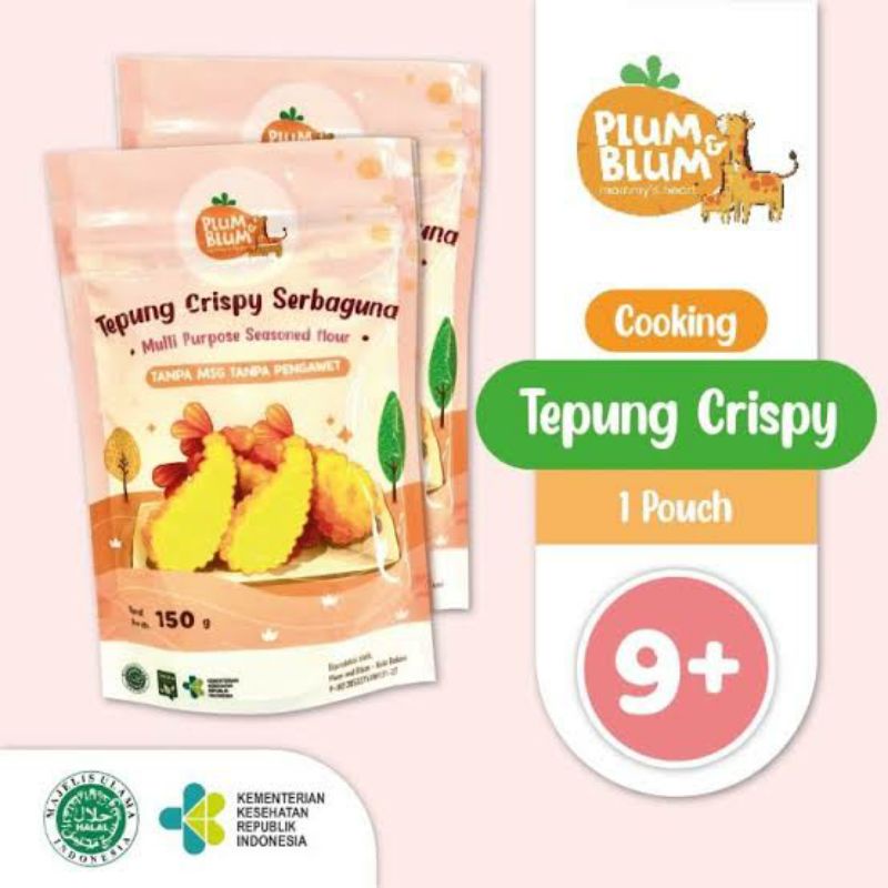 

Plum & Blum - Tepung Crispy Serbaguna / Tepung Bumbu Serbaguna -150 gr