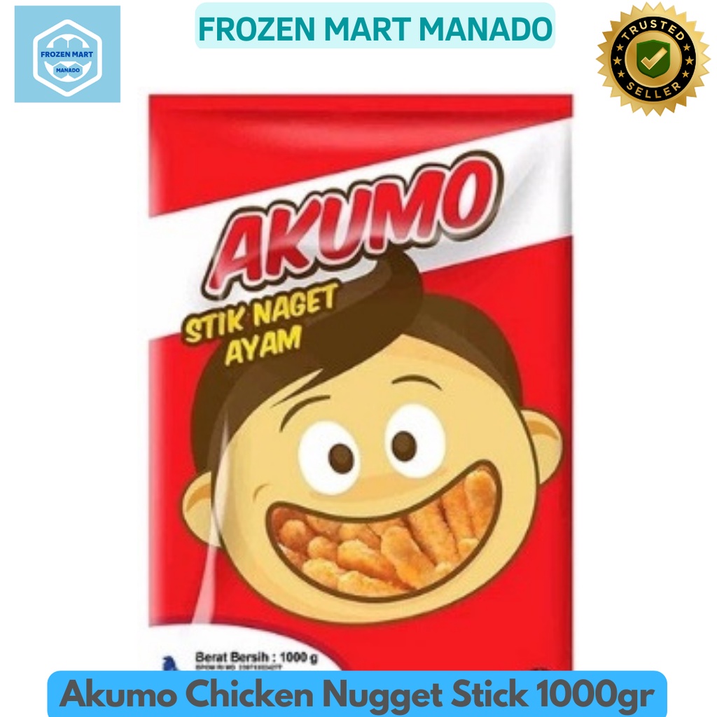 

Akumo Chicken Nugget Stick 1000gr - Frozen Mart Manado (Frozen Food Manado)