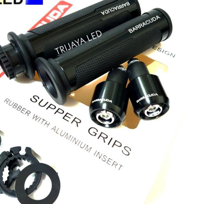 Handgrip CAON ORI BARRACUDA Jalu Stang CNC Universal Italia Design Handfat Hand Grip Fat Handle Hand