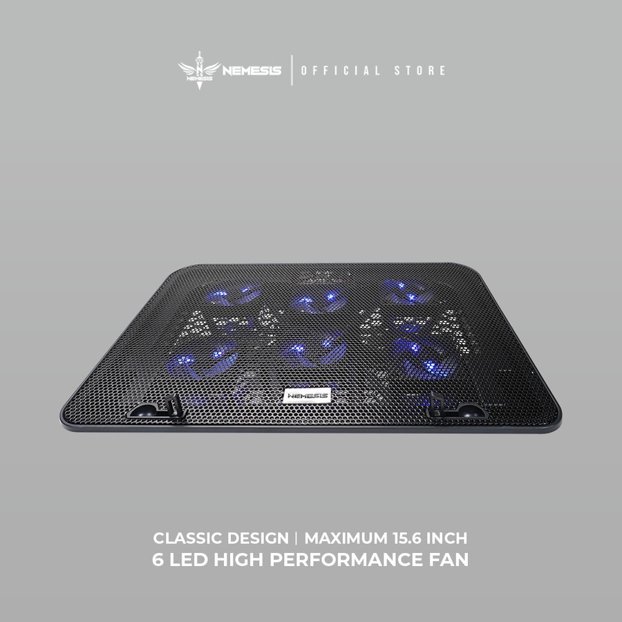 Cooling Pad Gaming NYK Winterstrom X-3 / Kipas Pendingin Laptop / Kipas Tatakan Laptop