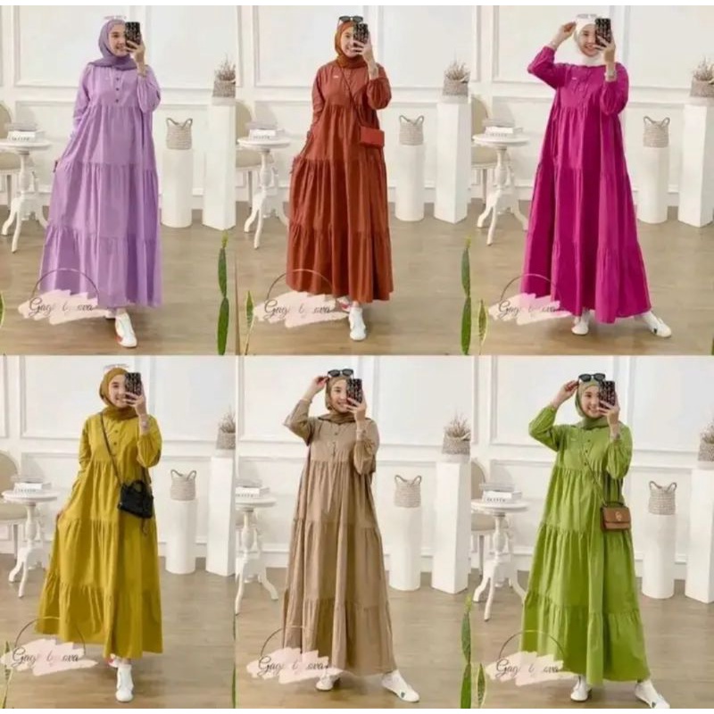 GAMIS KIRANIA RAYON TEBAL/GAMIS RAYON/SETELAN RAYON