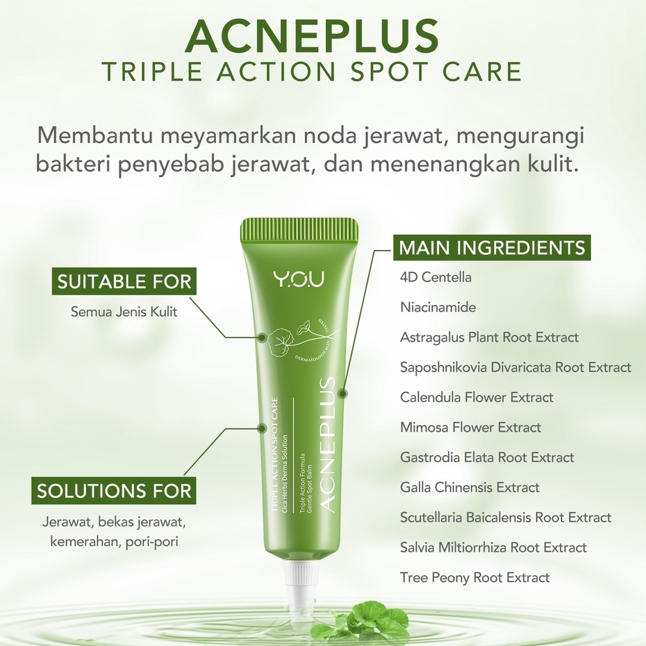 You Acne plus Triple Action Acne Spot Care 15gr