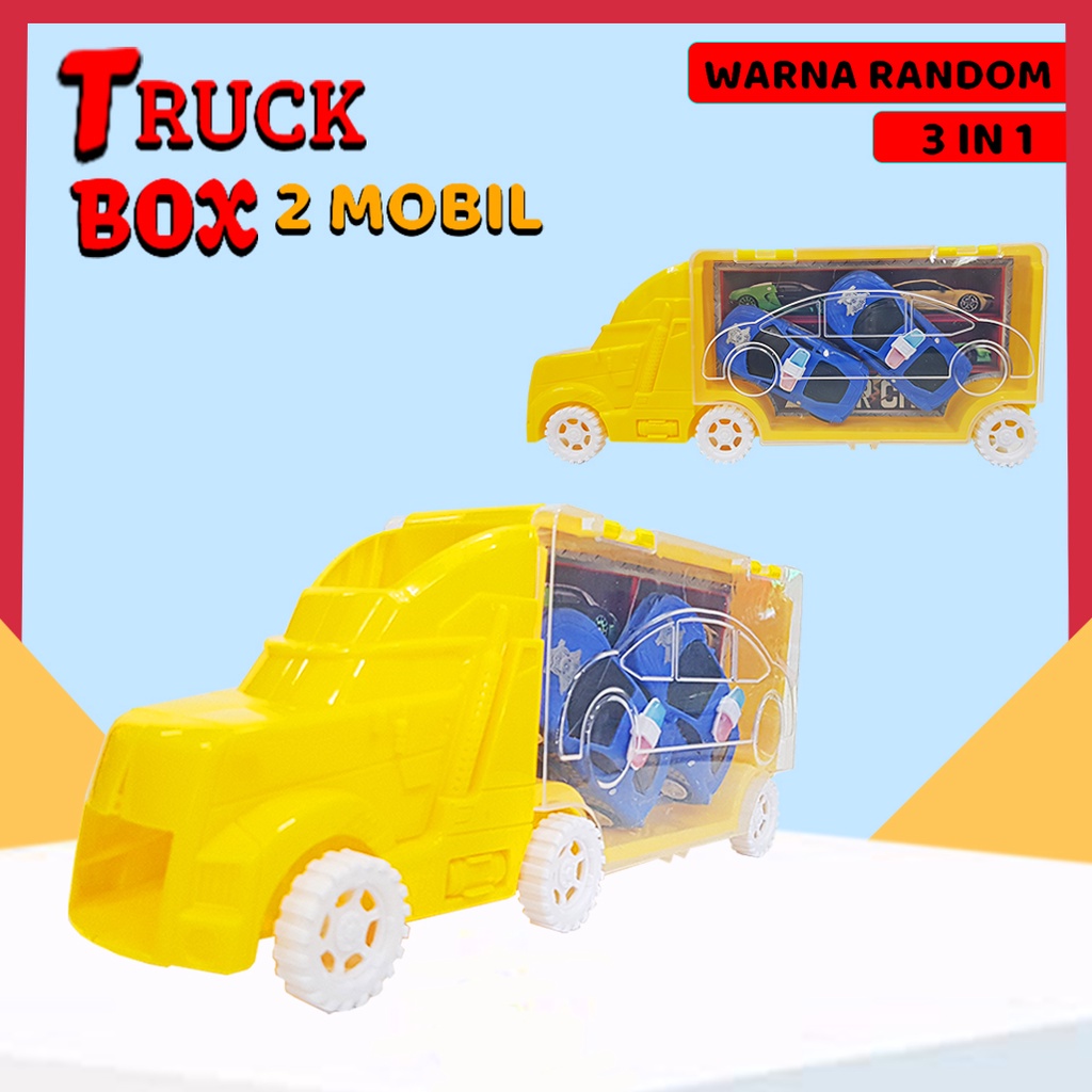 Mianan Anak Mobil-Mobilan/ Mainan Truck Box 2 Mobil