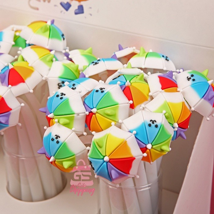 

PULPEN GEL UMBRELLA / PENA LUCU IMUT KOREAN GEL PEN - ZF2220